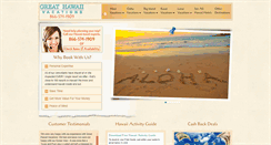 Desktop Screenshot of greathawaiivacations.com